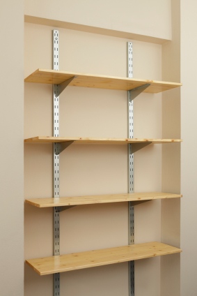 Shelving installed by Handyman Services